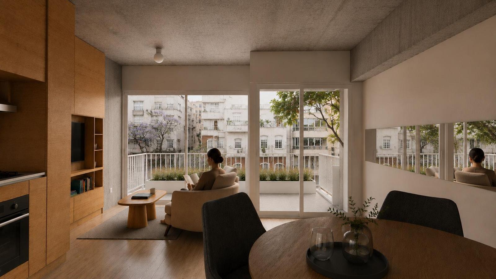 Venta departamento un dormitorio piso exclusivo zona rio