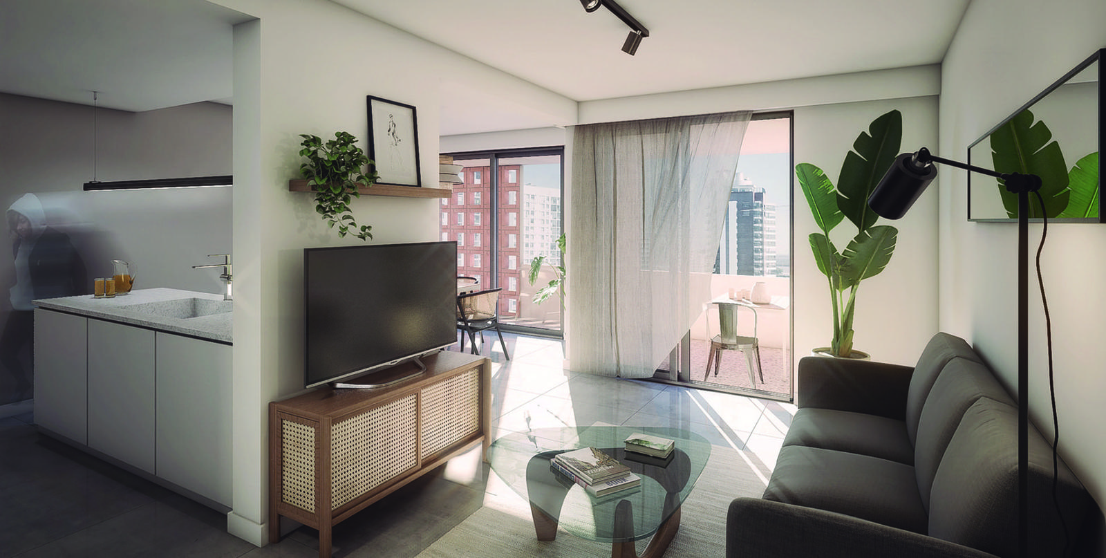 Venta departamento tipo loft zona rio