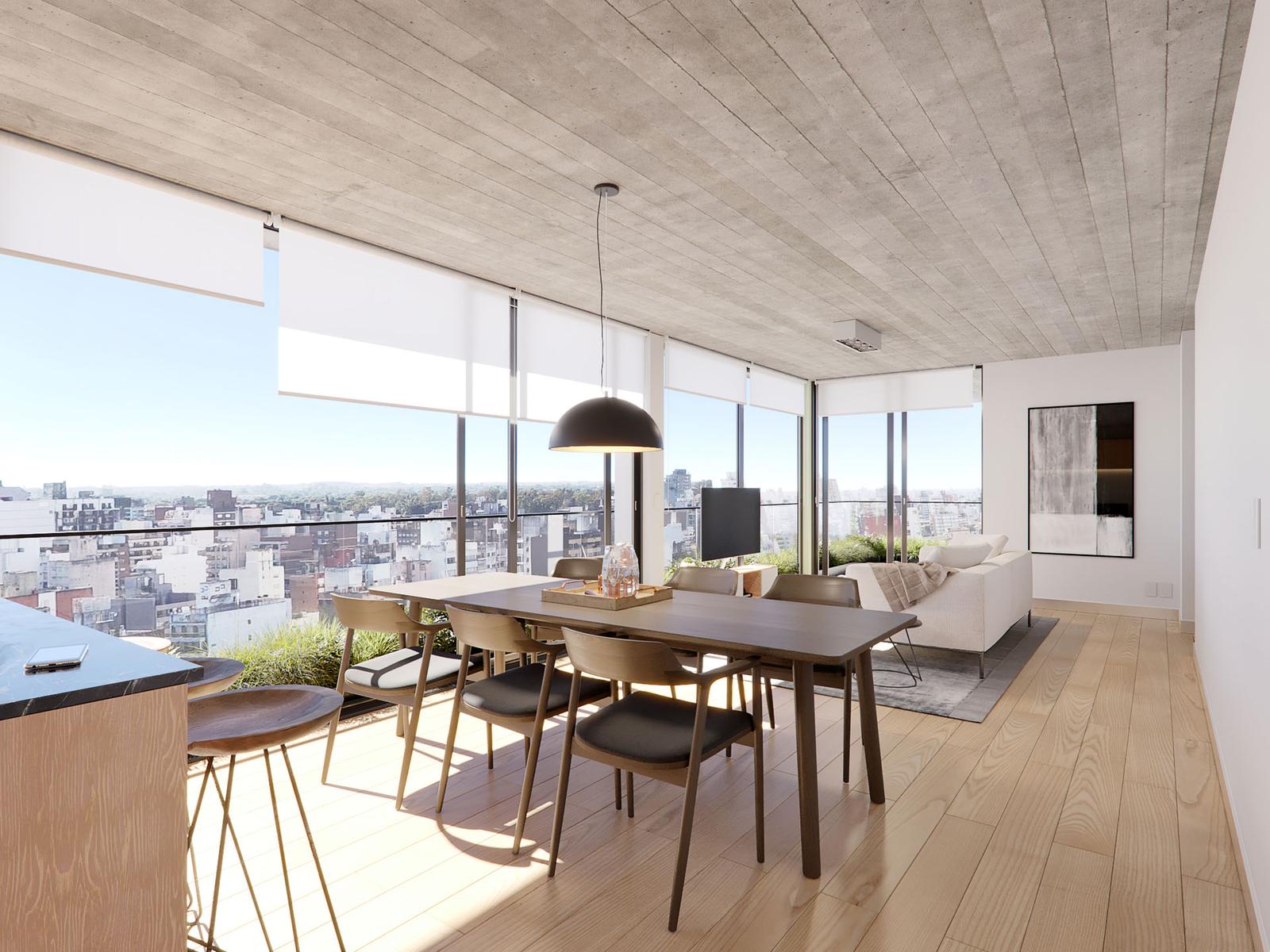venta departamento 3 dormitorios con amenities torre enjoy