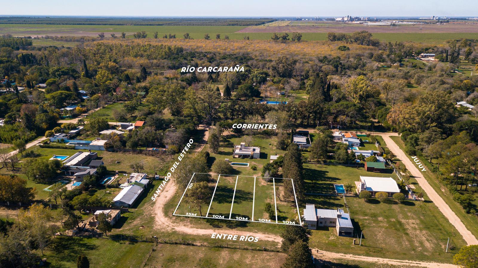 Venta Terrenos financiados 400m2 - Oliveros